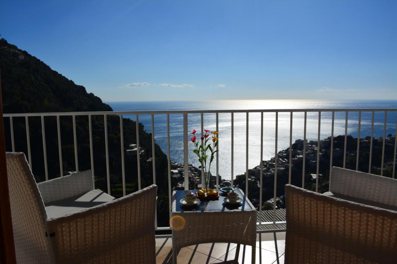 Casa Rossia Breathtaking Sea View Apartment In Позітано Екстер'єр фото