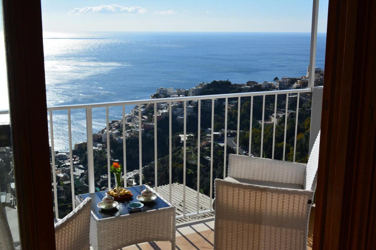 Casa Rossia Breathtaking Sea View Apartment In Позітано Екстер'єр фото